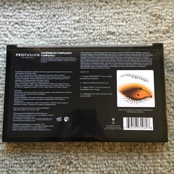 ✨✶ PROFUSION ❖ CONFIDENCE ❖  PALETTE ✶✨ - Picture 5 of 5